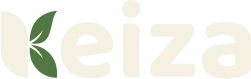 Logo Keiza en blanc